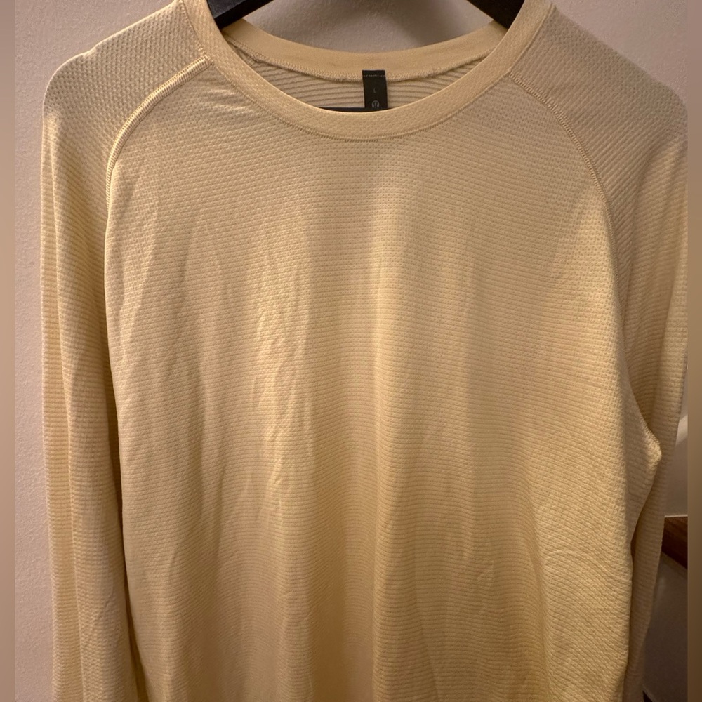 Lululemon Yellow Long Sleeve